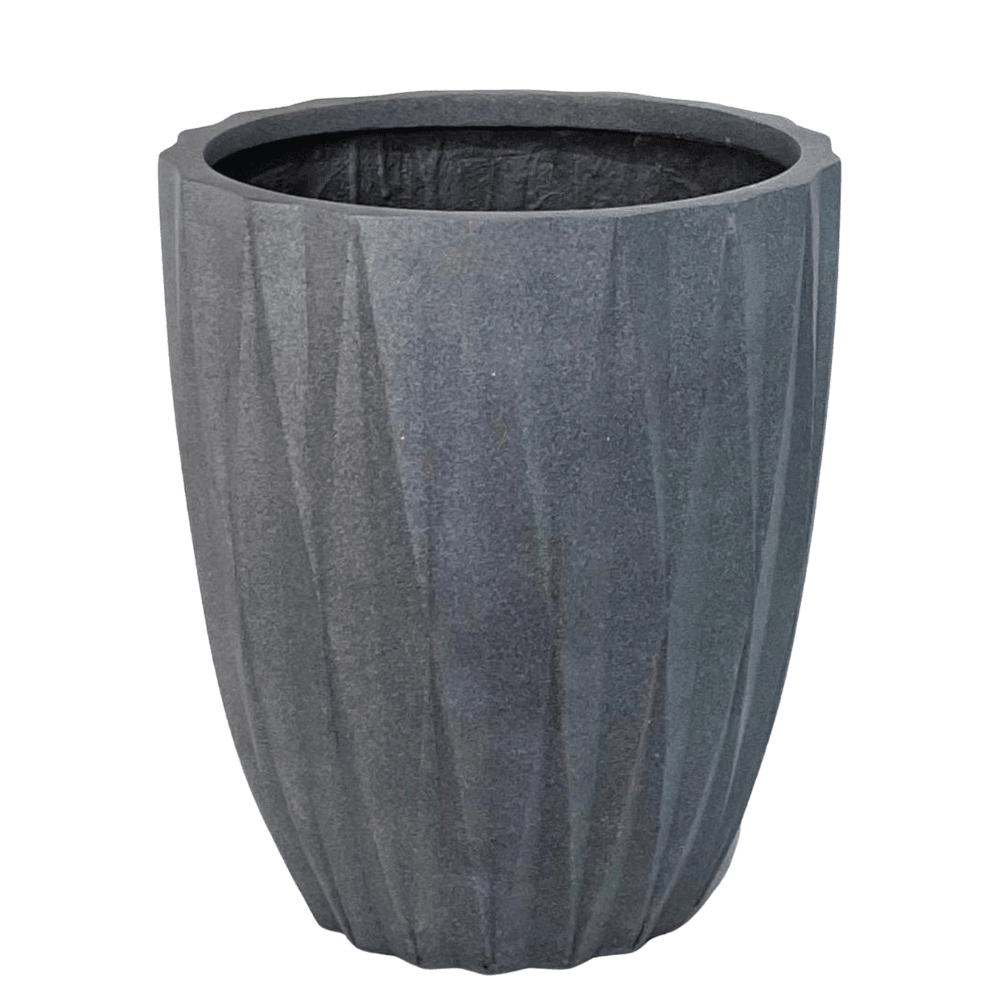 Seashell Grey Plant Pots (Fiber Clay) | 4 Sizes - Theleafylab