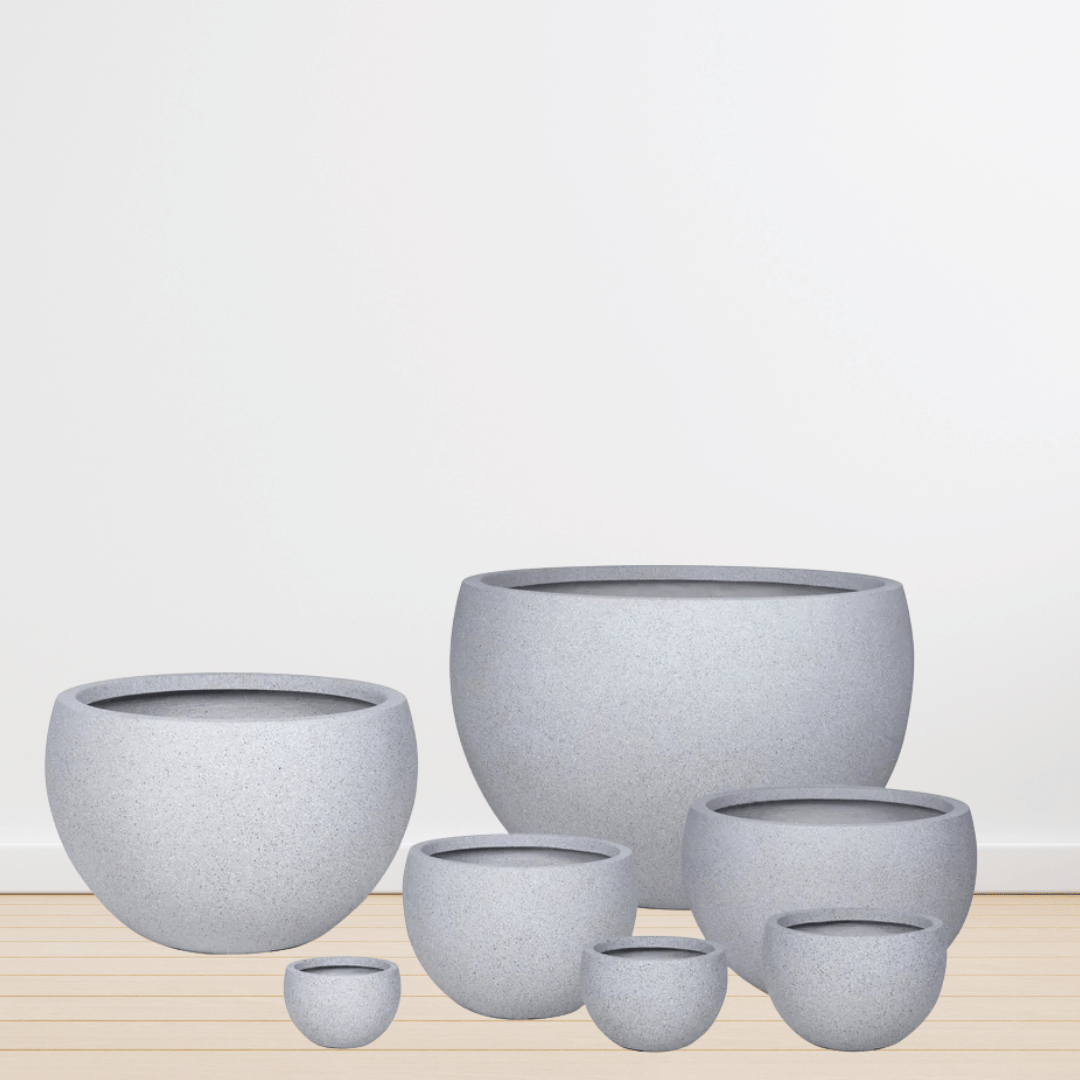 Shiza Designs, Fiberclay Pot Rough Texture - Theleafylab