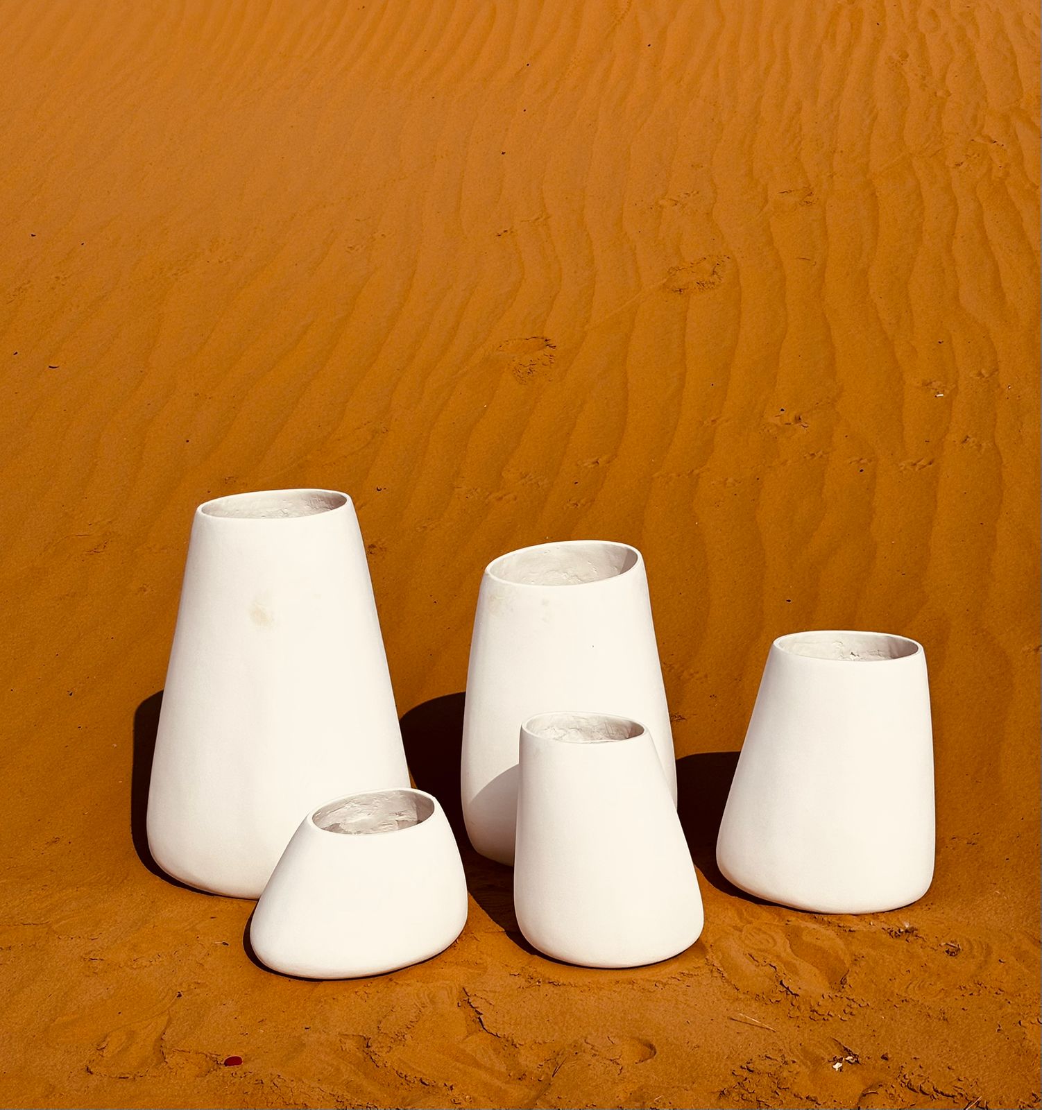 Shiza Designs, Planters, 5 Pots, Combo - Theleafylab