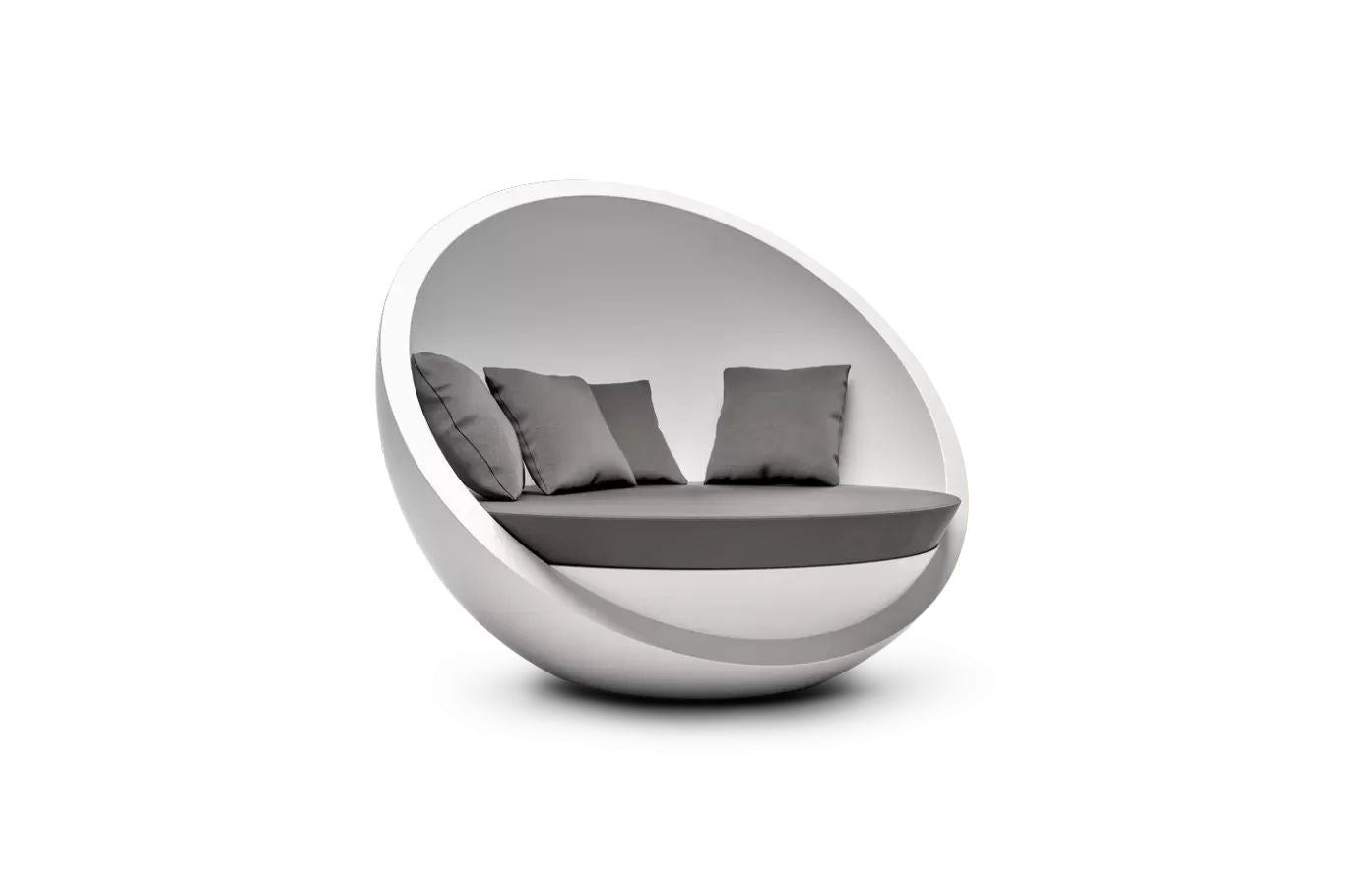 Shiza Designs - Seating Pods, Half Moon Shape, 140 x 123 x 120 cm, Weight 48kg - Theleafylab