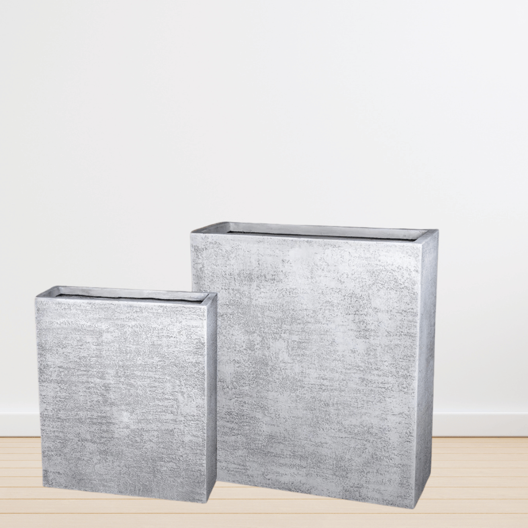 Siza Designs, Fiber Clay Pots - Rectangle - Theleafylab