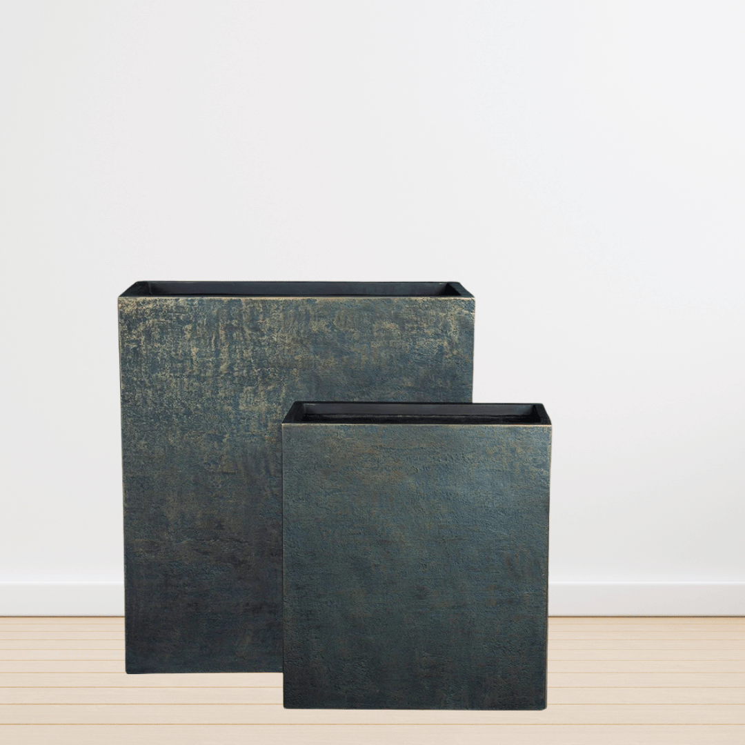 Siza Designs, Fiber Clay Pots - Rectangle - Theleafylab